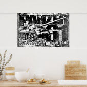 Panzer 61 Poster (Keuken)