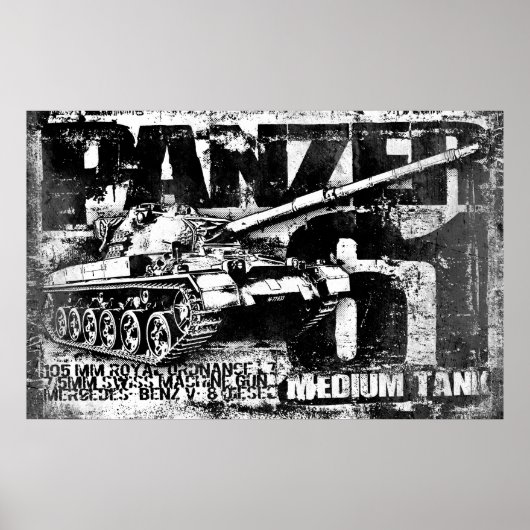 Panzer 61 Poster (Voorkant)