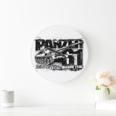 Panzer 61 Wandklok (Huis)