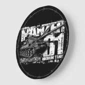 Panzer 61 wandklokken (Hoek)