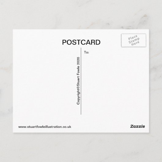 Panzer II Briefkaart (Achterkant)