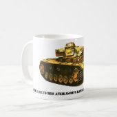 Panzer III Deutsches Afrikakorps Kass.. Koffiemok (Voorkant links)