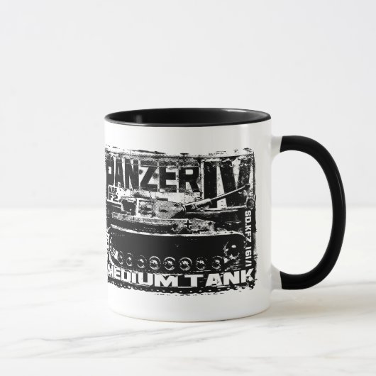 Panzer IV 11 oz Ringer Mok (Rechts)