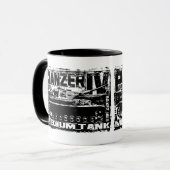 Panzer IV 11 oz Ringer Mok (Voorkant links)