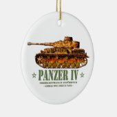 Panzer IV D Tweede Wereldoorlog Duitse Medium Tank Keramisch Ornament (Rechts)