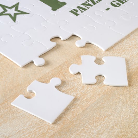 Panzer IV D Tweede Wereldoorlog Duitse Medium Tank Legpuzzel (Zijkant)