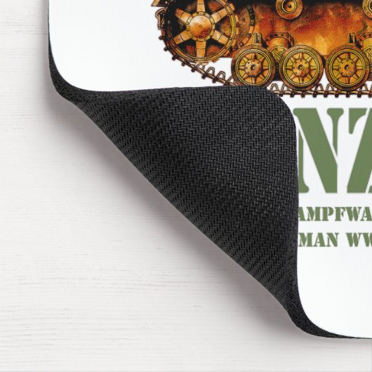 Panzer IV D Tweede Wereldoorlog Duitse Medium Tank Muismat (Hoek)