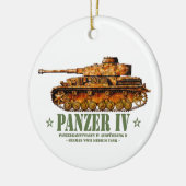 Panzer IV D Tweede Wereldoorlog Duitse Middelzware Keramisch Ornament (Links)