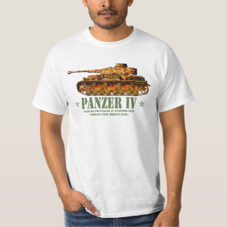 Panzer IV D Tweede Wereldoorlog Duitse Middelzware T-shirt