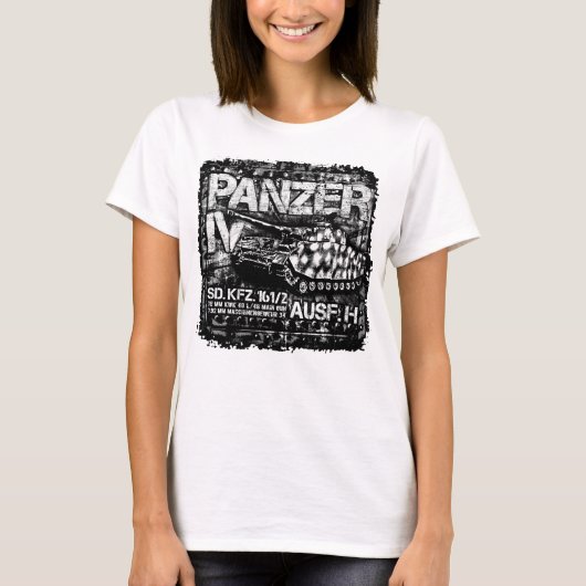 Panzer IV T-shirt (Voorkant)