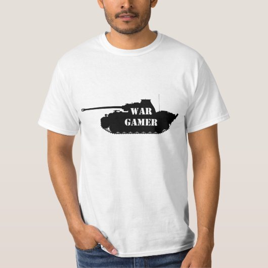 Panzer V Panther War Gamer T-Shirt (Voorkant)