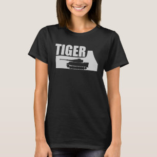Panzer VI Tijger 1 Duitse WW2 2 T-shirt