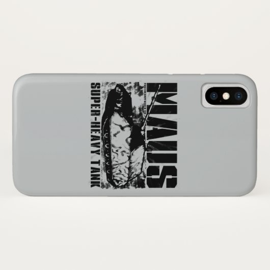 Panzer VIII Maus Case-Mate iPhone Case (Achterkant (horizontaal))