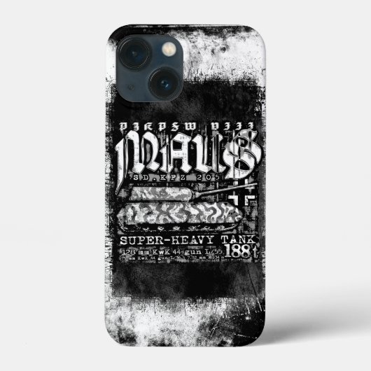 Panzer VIII Maus Case-Mate iPhone Case (Achterkant)