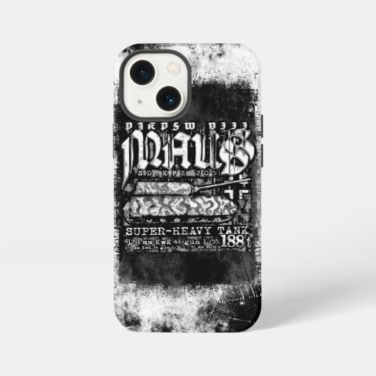 Panzer VIII Maus iPhone Hoesje (Achterkant)