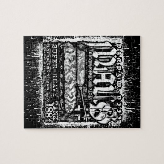 Panzer VIII Maus Legpuzzel (Horizontaal)