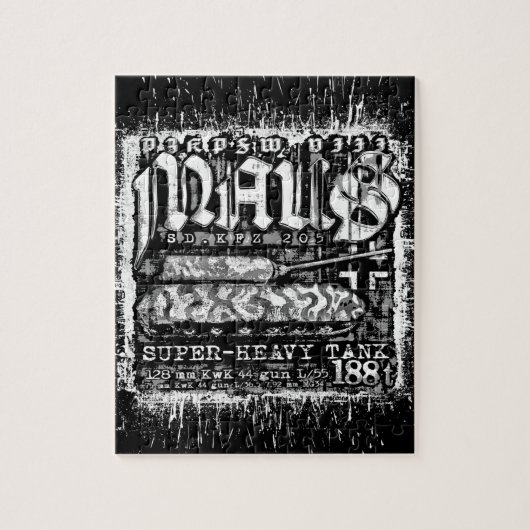 Panzer VIII Maus Legpuzzel (Verticaal)