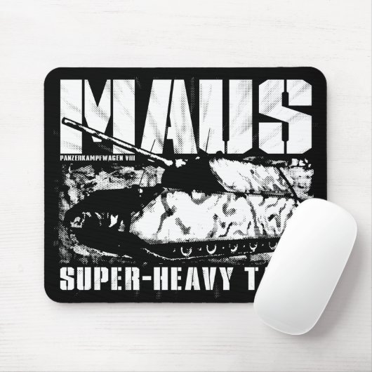 Panzer VIII Maus Mousepad Muismat (Met muis)