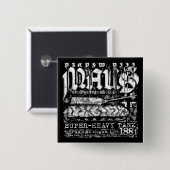 Panzer VIII Maus Vierkante Button 5,1 Cm (Voorkant /achterkant)