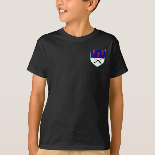 Panzergrenadierbataillon 411 t-shirt (Voorkant)
