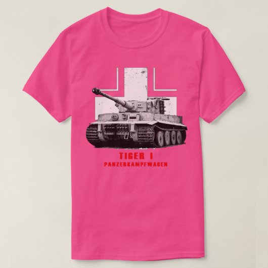 Panzerkampfwagen Tiger I Militaire tank WW2 (Design voorkant)
