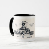 Panzerschiff Deutschland mok (Voorkant links)