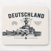 Panzerschiff Deutschland Muismat (Voorkant)