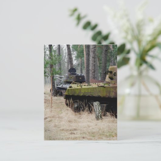 PANZERWALD BRIEFKAART (Staand voorkant)