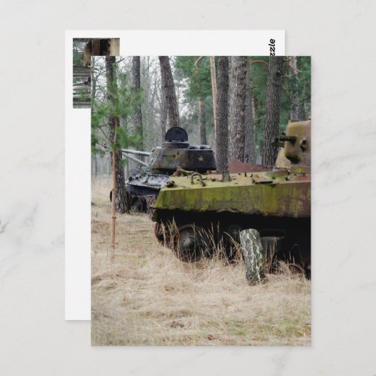 PANZERWALD BRIEFKAART (Voorkant / Achterkant)