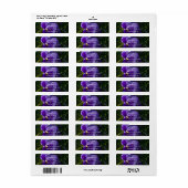 Panzig met waterdruppeltjes etiket (Full Sheet)
