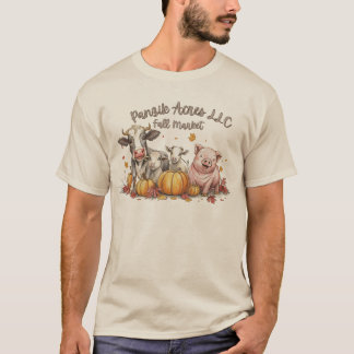 Panzik Acres LLC Herfst Market TShirt 2025