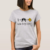 PAO Hip Dysplasie "One Hip Chick" T-shirt (Voorkant)