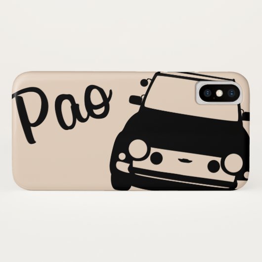 Pao Phone Case (Achterkant (horizontaal))
