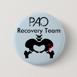 PAO Recovery Team - kleine knop Ronde Button 5,7 Cm