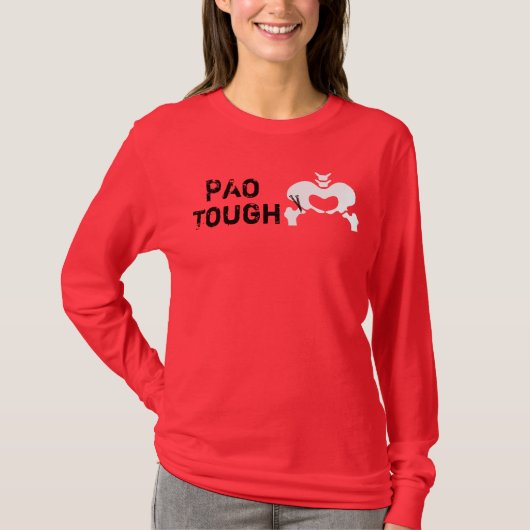 PAO Tough long-hoes t-shirt (Voorkant)