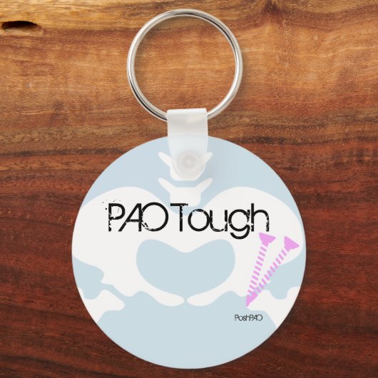 PAO Tough Recovery Sleutelhanger (Voorkant)