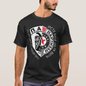 Paok Partizan Dezelfde Strijd Dezelfde Trouw T-shirt (Voorkant)