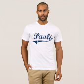 Paoli Pennsylvania Classic Design T-shirt (Voorkant volledig)