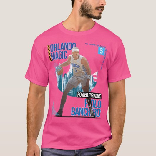 Paolo Banchero Basketball Art Magic 2 T-shirt (Voorkant)