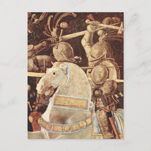 Paolo Uccello Art Briefkaart (Voorkant)