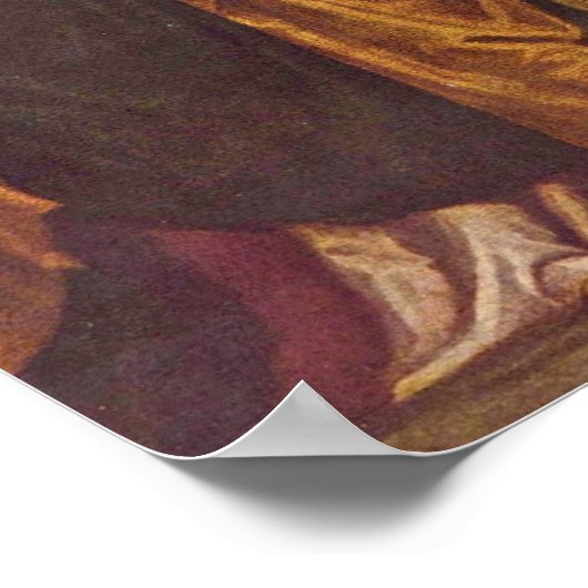 Paolo Veronese - Christus en centrum van Capernaum Poster (Hoek)