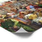 Paolo Veronese - Het huwelijk op Cana 1563 Poster (Hoek)