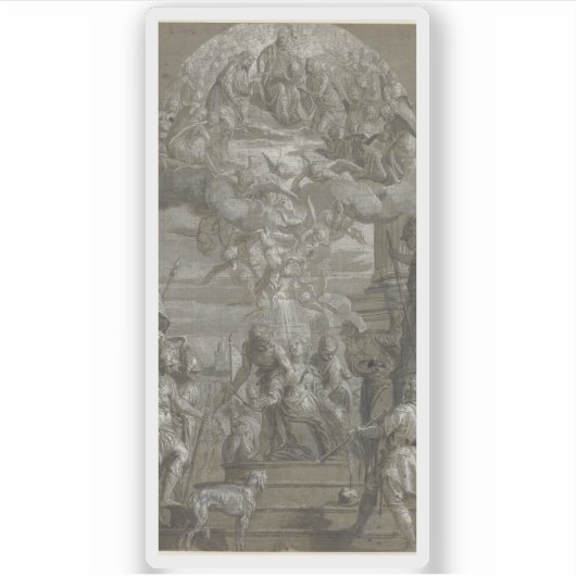 Paolo Veronese - Het martelaarschap van de heilige Sticker (Voorkant)