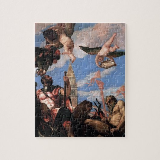 Paolo Veronese- Mars en Neptune Legpuzzel (Verticaal)