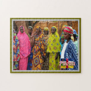 Paoua - Les femmes - Legpuzzel