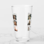 Pap 6 Foto Collage Cute Elegant Vader Day Glas (Rechts)