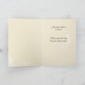 Pap 95th Birthday met zonnebloem Kaart (Binnen)