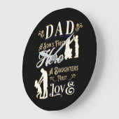Pap A Son's First A Daughters First Love Grote Klok (Hoek)