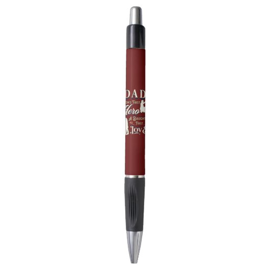 Pap A Son's First A Daughters First Love Pen (Voorkant Verticaal)