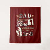 Pap A Son's First A Daughters First Love Wandkleed (Voorkant)
